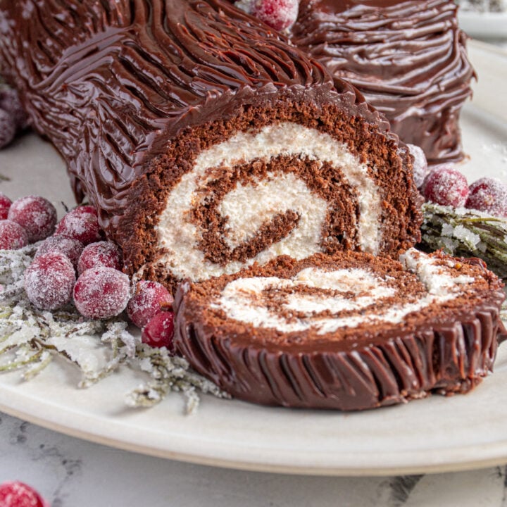 The Best 10 Christmas Dishes Around the Globe 7 Secondary Yule Log Cake 720x720 1
