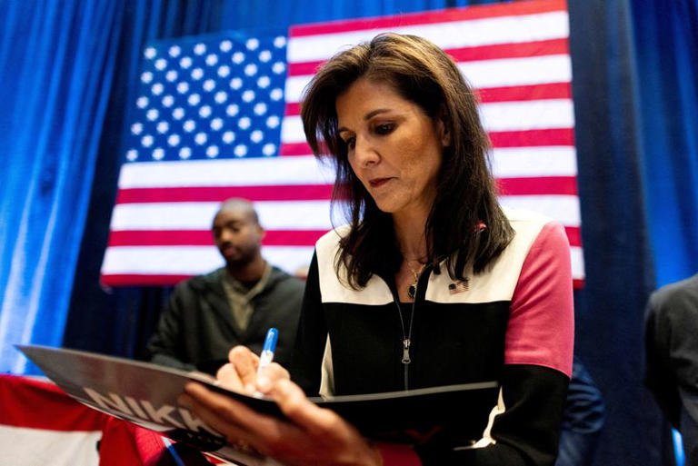 Biden Confronts Gaza Protest Vote in Michigan; Polls Indicate Trump Leading Over Haley 3 BB1iXJZ6