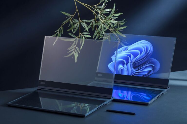 Lenovo Unveils Revolutionary ThinkBook Transparent Display Laptop