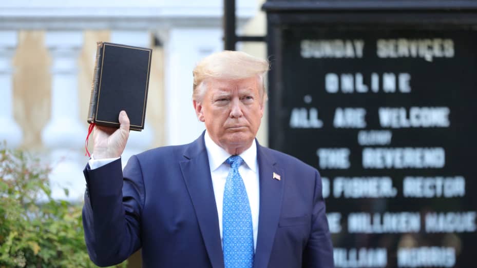 "Trump's Bible Sales: A Controversial Blend of Faith and Finance in American Politics" 1 Trump's Bible Sales