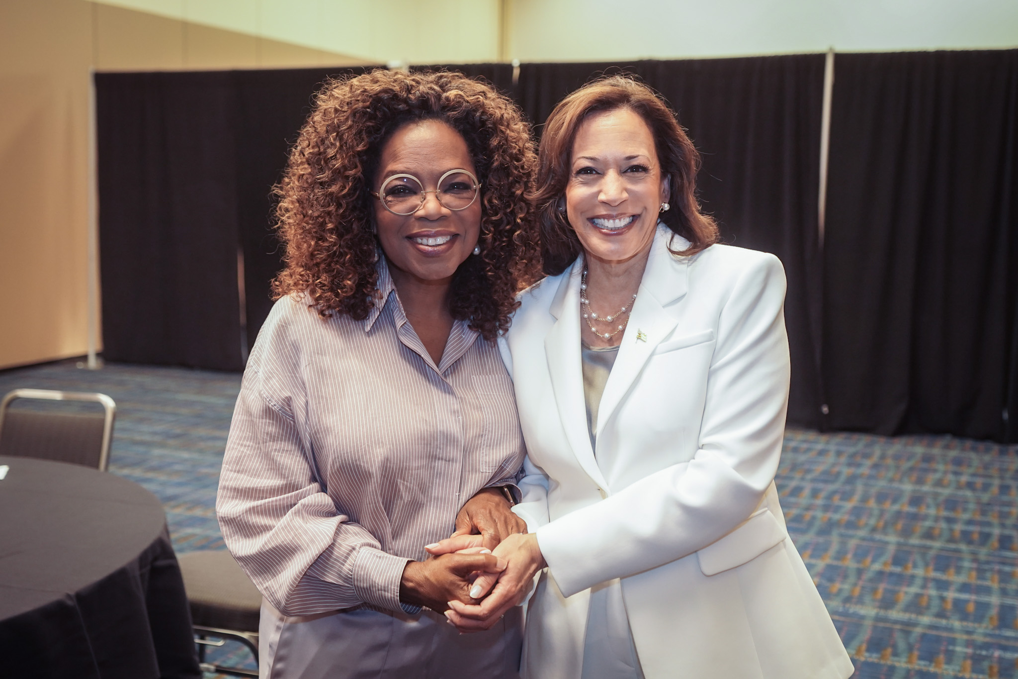 Kamala Harris and Oprah Winfrey Unite for Virtual Battleground Voter Rally