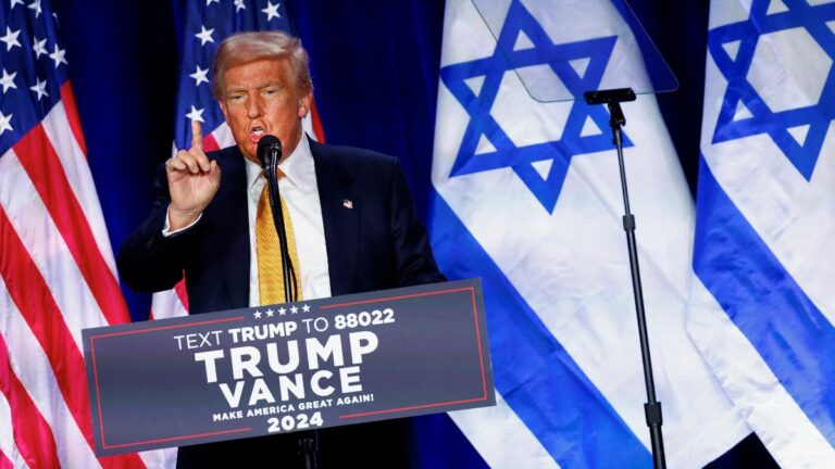 Trump Suggests Jewish Voters Could Decide 2024 Election Outcome